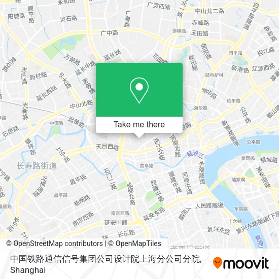 中国铁路通信信号集团公司设计院上海分公司分院 map