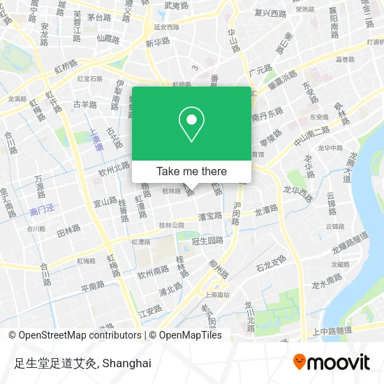 足生堂足道艾灸 map