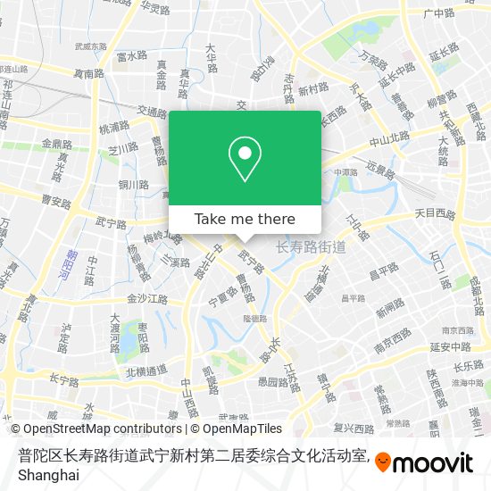 普陀区长寿路街道武宁新村第二居委综合文化活动室 map