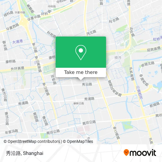 秀沿路 map