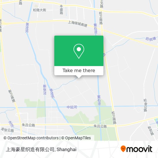 上海豪星织造有限公司 map