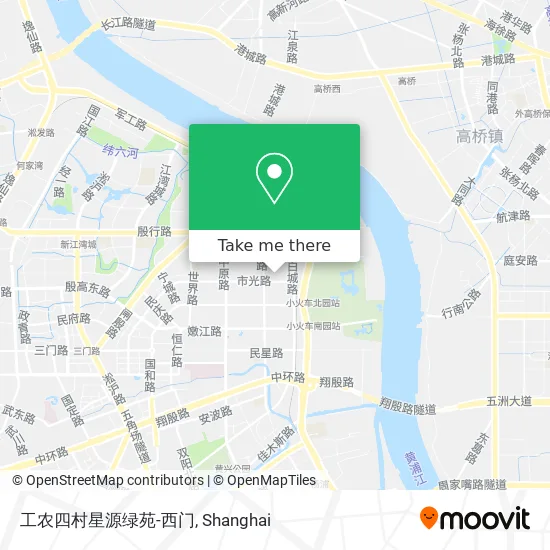 工农四村星源绿苑-西门 map