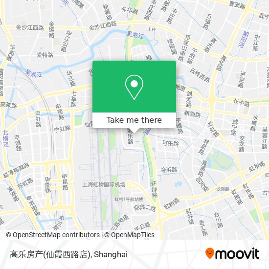 高乐房产(仙霞西路店) map