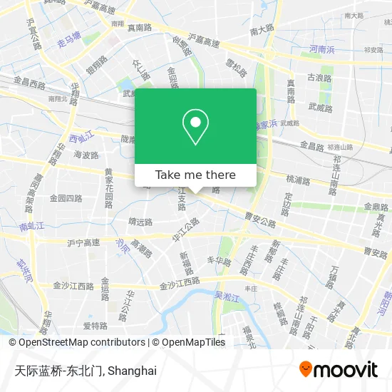 天际蓝桥-东北门 map