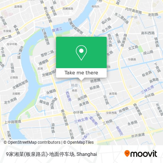 9家湘菜(板泉路店)-地面停车场 map