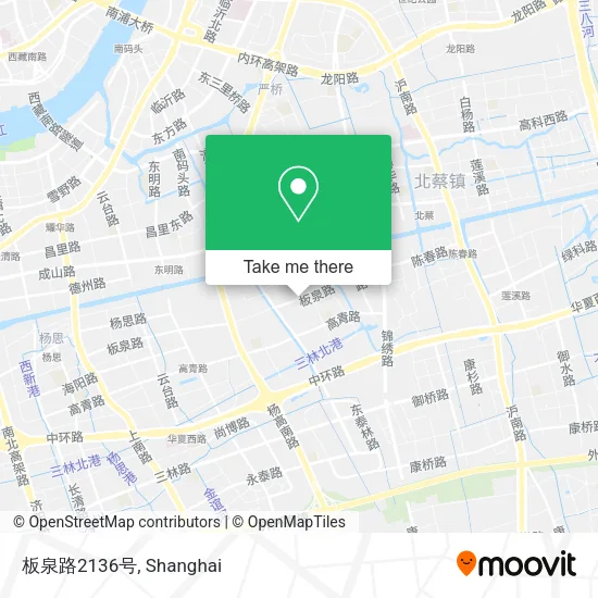 板泉路2136号 map