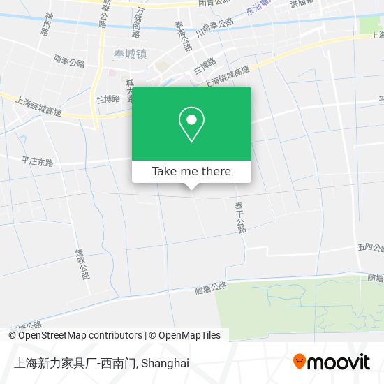 上海新力家具厂-西南门 map