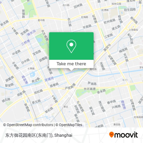 东方御花园南区(东南门) map