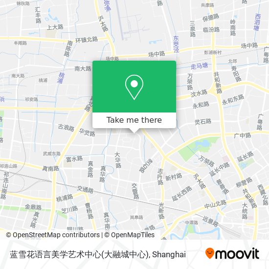蓝雪花语言美学艺术中心(大融城中心) map