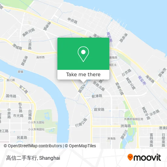 高信二手车行 map