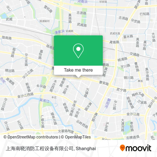 上海南晓消防工程设备有限公司 map