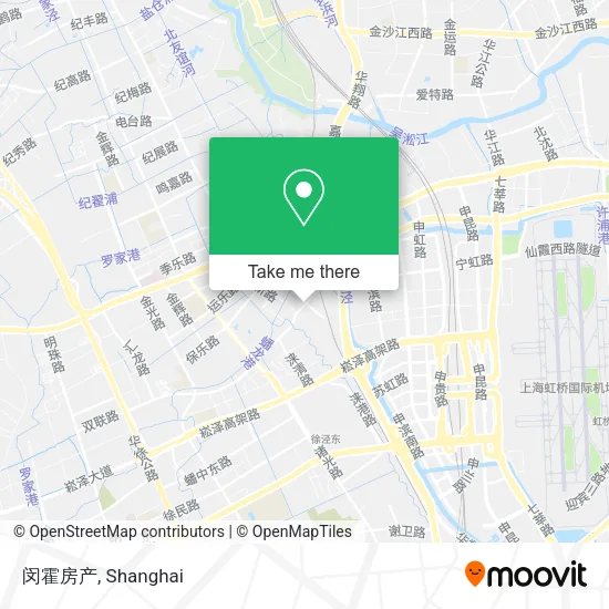 闵霍房产 map
