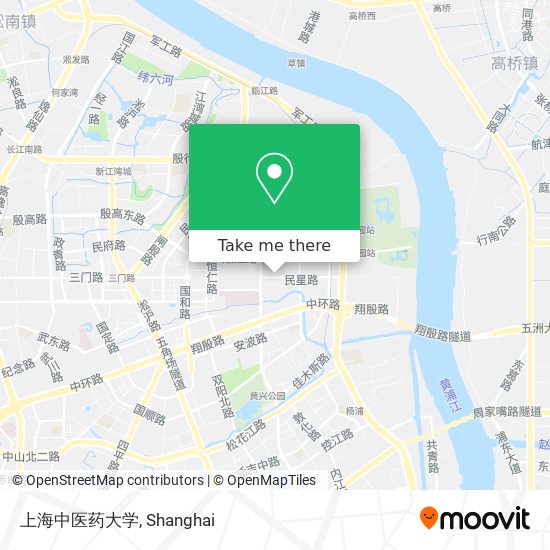 上海中医药大学 map