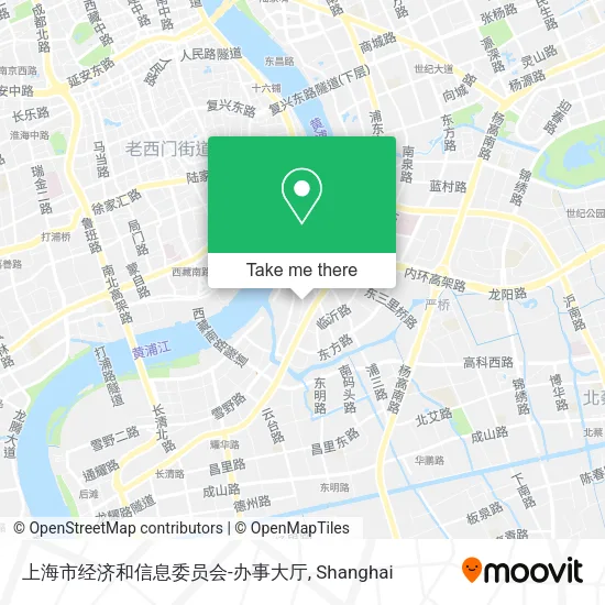 上海市经济和信息委员会-办事大厅 map