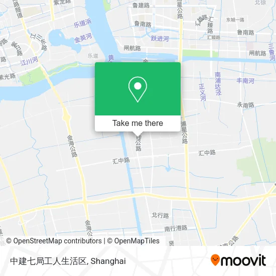 中建七局工人生活区 map