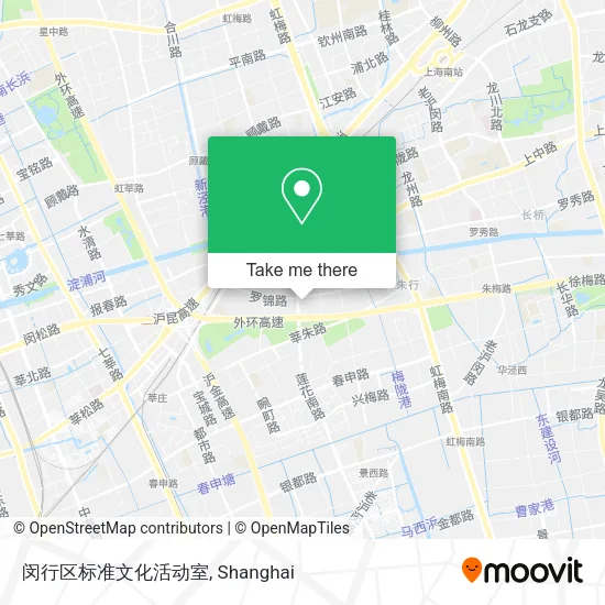 闵行区标准文化活动室 map