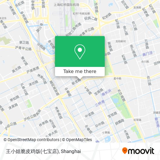 王小姐脆皮鸡饭(七宝店) map
