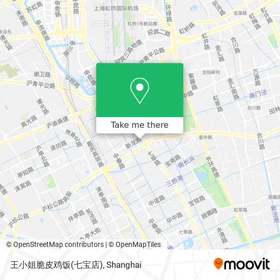 王小姐脆皮鸡饭(七宝店) map
