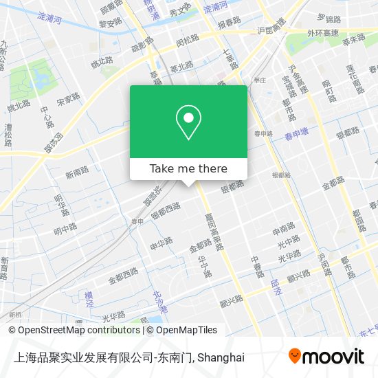 上海品聚实业发展有限公司-东南门 map