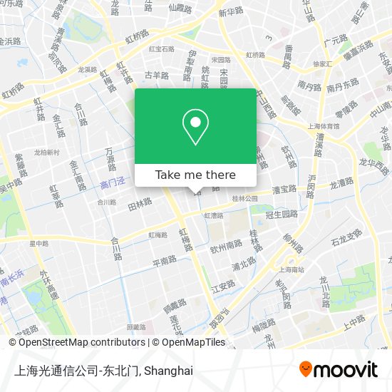 上海光通信公司-东北门 map