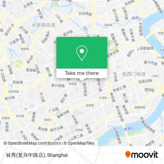 袜秀(复兴中路店) map