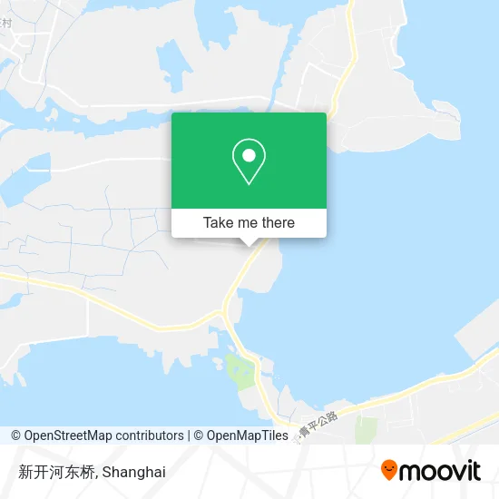 新开河东桥 map