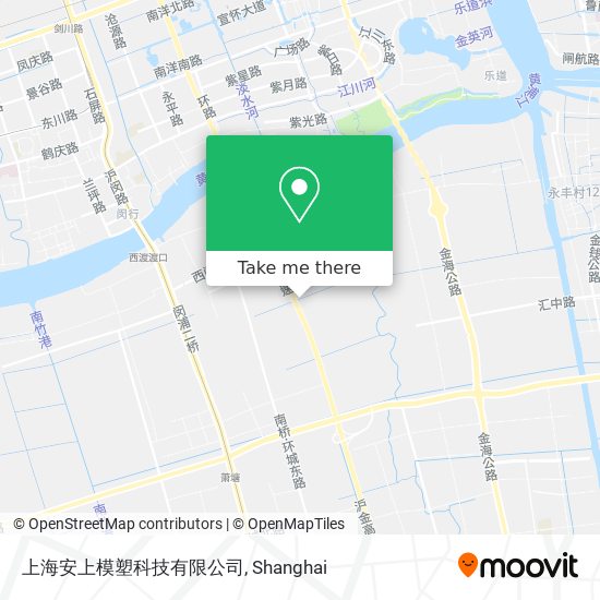 上海安上模塑科技有限公司 map