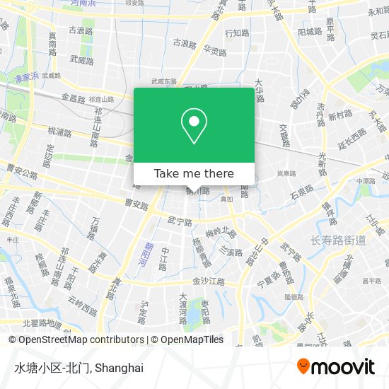 水塘小区-北门 map
