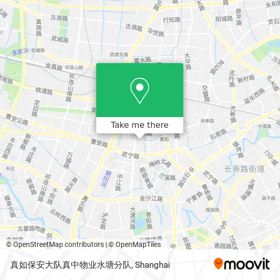 真如保安大队真中物业水塘分队 map