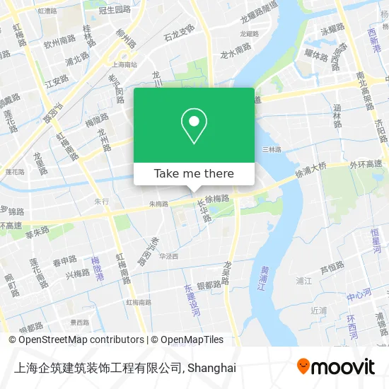 上海企筑建筑装饰工程有限公司 map