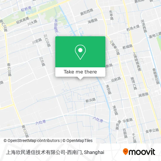 上海欣民通信技术有限公司-西南门 map