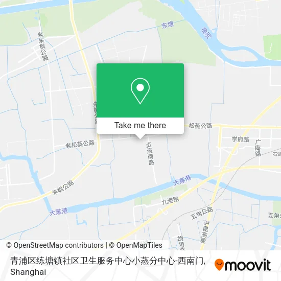 青浦区练塘镇社区卫生服务中心小蒸分中心-西南门 map