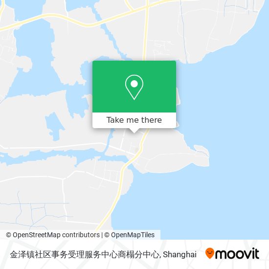 金泽镇社区事务受理服务中心商榻分中心 map