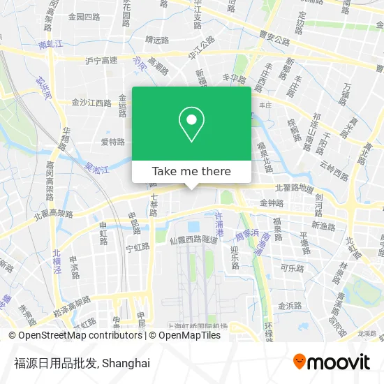 福源日用品批发 map