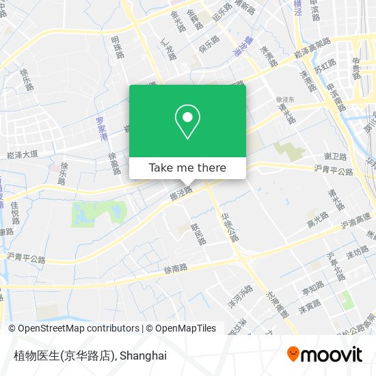 植物医生(京华路店) map