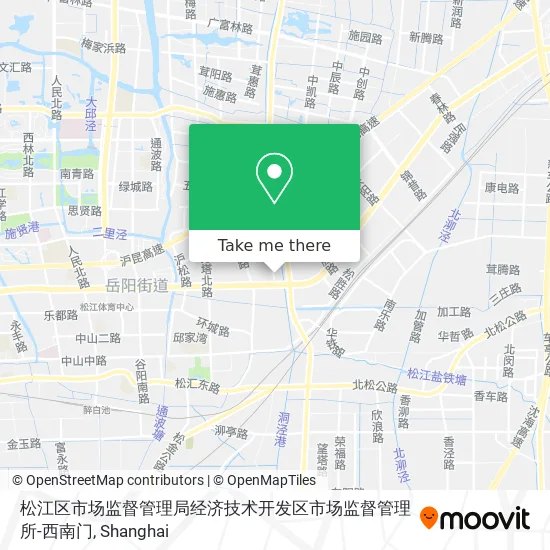 松江区市场监督管理局经济技术开发区市场监督管理所-西南门 map
