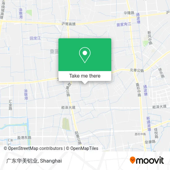广东华美铝业 map