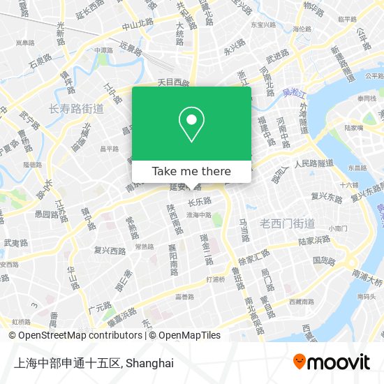 上海中部申通十五区 map