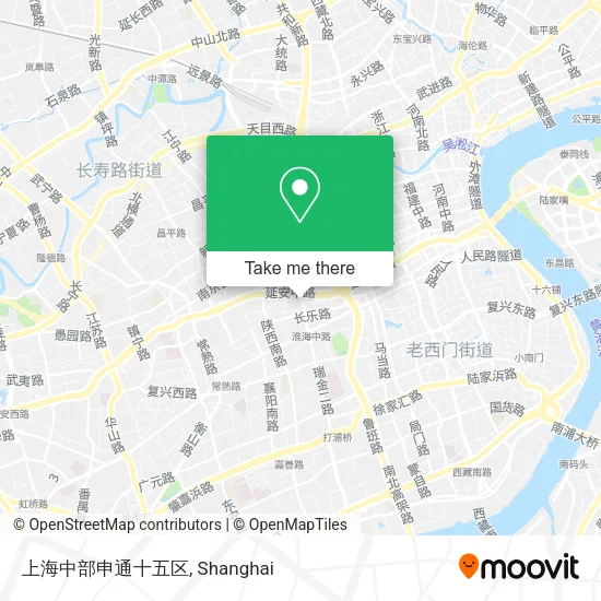上海中部申通十五区 map