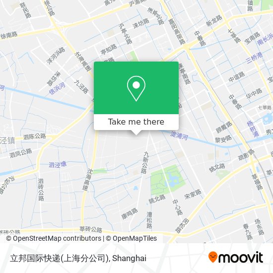 立邦国际快递(上海分公司) map
