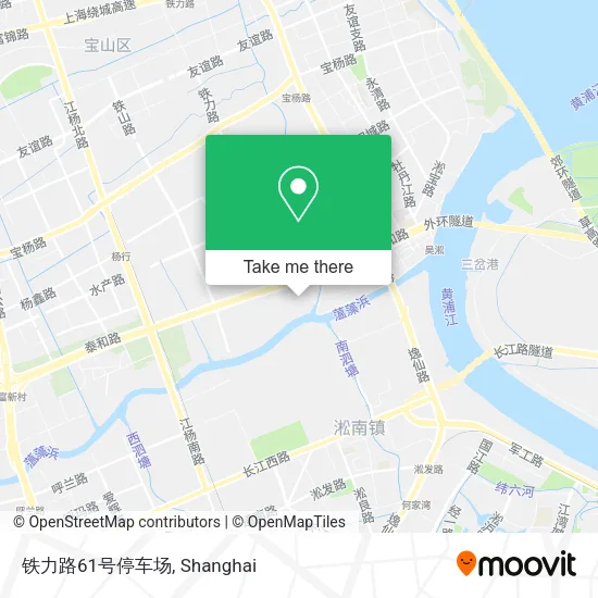 铁力路61号停车场 map