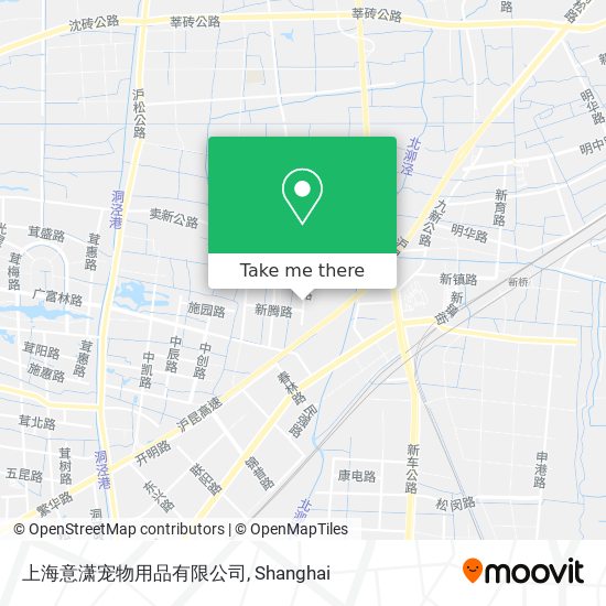 上海意潇宠物用品有限公司 map