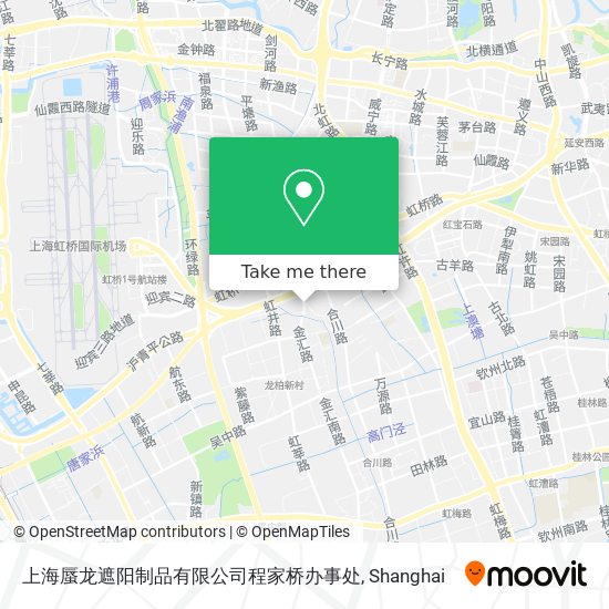 上海蜃龙遮阳制品有限公司程家桥办事处 map