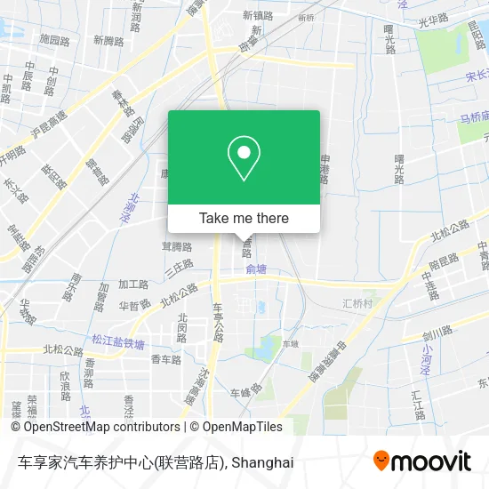 车享家汽车养护中心(联营路店) map