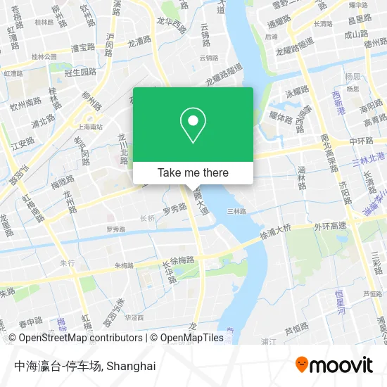 中海瀛台-停车场 map