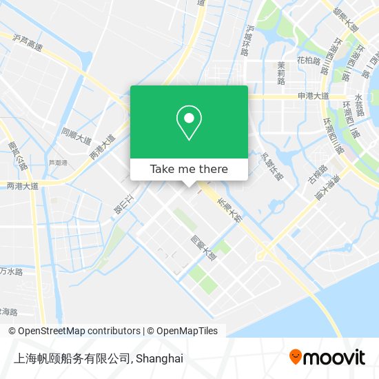 上海帆颐船务有限公司 map