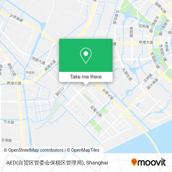 AED(自贸区管委会保税区管理局) map