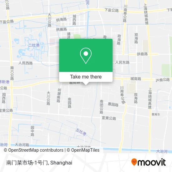 南门菜市场-1号门 map