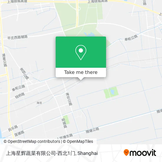 上海星辉蔬菜有限公司-西北1门 map