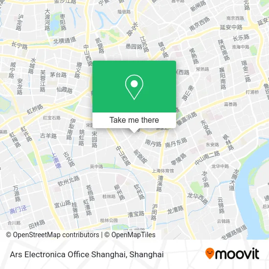 Ars Electronica Office Shanghai map
